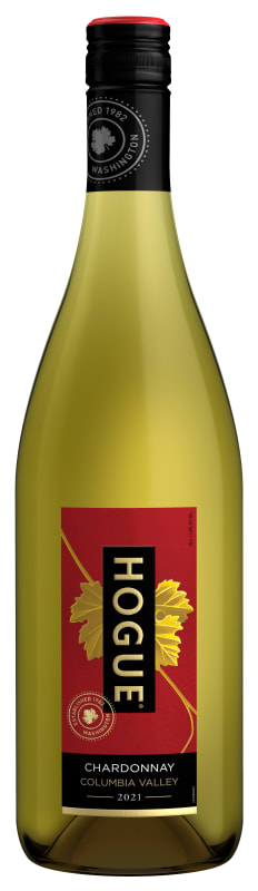 Hogue Chardonnay 2021 Front Bottle Shot