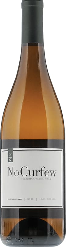 No Curfew by Amici Chardonnay 2015 Front Bottle Shot