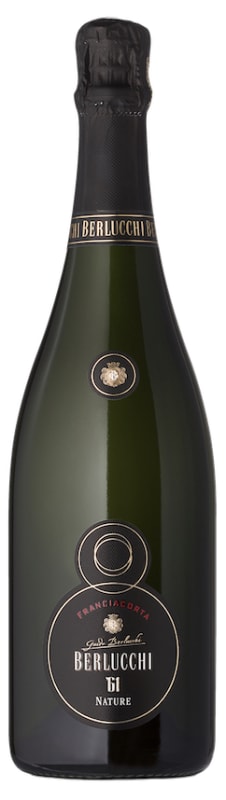 Berlucchi '61 Franciacorta Brut Nature 2016 Front Bottle Shot
