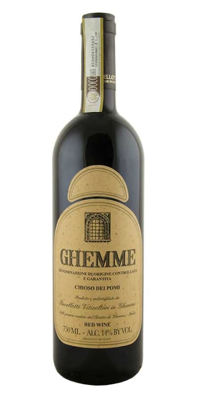 Rovellotti Ghemme Chioso dei Pomi 2016 Front Bottle Shot