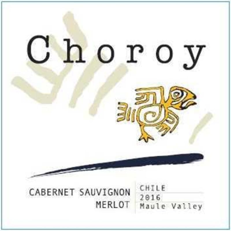 Choroy Cabernet Sauvignon Merlot 2016 Front Label