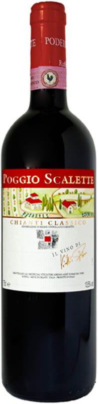 Poggio Scalette Chianti Classico 2017 Front Bottle Shot