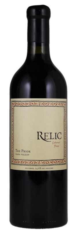 Relic Wine Cellars The Prior Cabernet Franc 2013 Front Bottle Shot