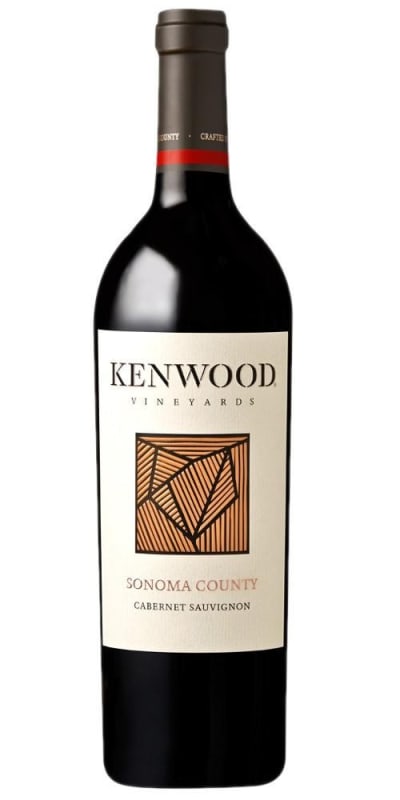 Kenwood Cabernet Sauvignon 2018 Front Bottle Shot