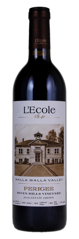 L'Ecole 41 Seven Hills Vineyard Perigee 2016 Front Bottle Shot