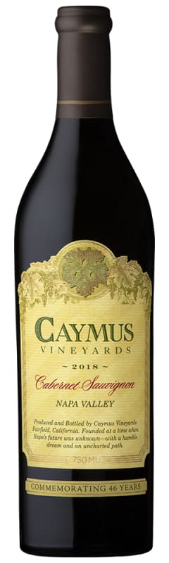 ワイン Caymus Vineyards 2018 Cabernet Sauvignon Caymus Napa Valley Cabernet Sauvignon 2018 | Wine.com