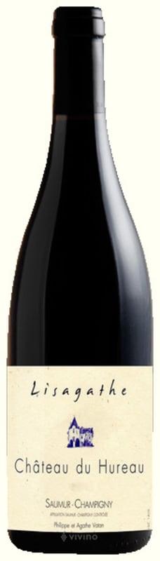 Chateau du Hureau Saumur-Champigny Lisagathe 2015 Front Bottle Shot