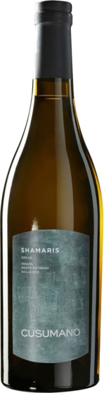 Cusumano Shamaris Grillo Terre Siciliane 2020 Front Bottle Shot