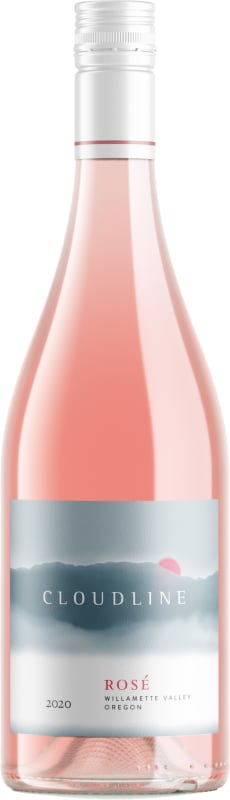 Cloudline Rose 2020 Front Bottle Shot