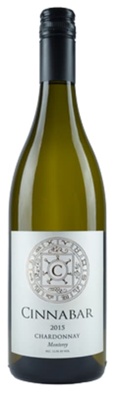 Cinnabar Monterey Chardonnay 2015 Front Bottle Shot