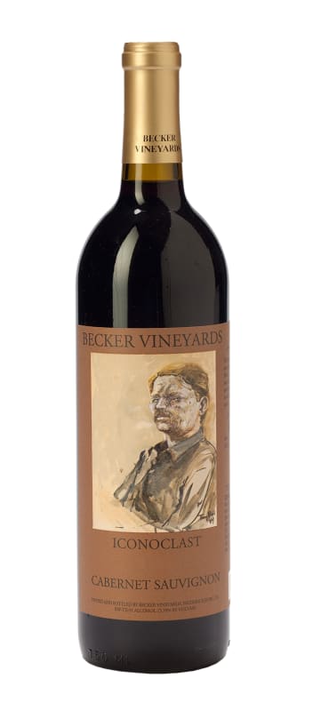 Becker Vineyards Iconoclast Cabernet Sauvignon 2017 Front Bottle Shot