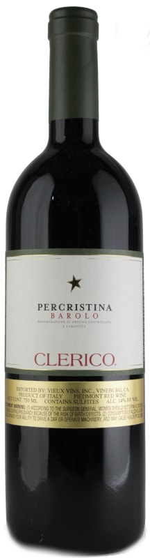 Domenico Clerico Barolo Percristina 2000 Front Bottle Shot