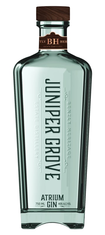 Juniper Grove Atrium Gin Front Bottle Shot