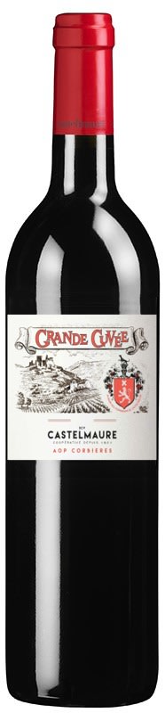 Castelmaure Corbieres Grande Cuvee 2022 Front Bottle Shot