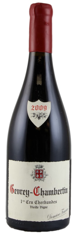 Domaine Fourrier Gevrey Chambertin Cherbaudes Premier Cru 2009 Front Bottle Shot