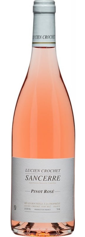 Lucien Crochet Sancerre Pinot Rose 2017 Front Bottle Shot