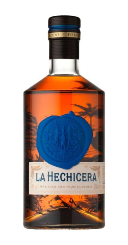 La Hechicera Aged Rum Front Bottle Shot