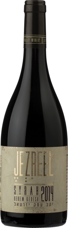 Jezreel Winery Single Vineyard Syrah (OK Kosher) 2014 Front Bottle Shot