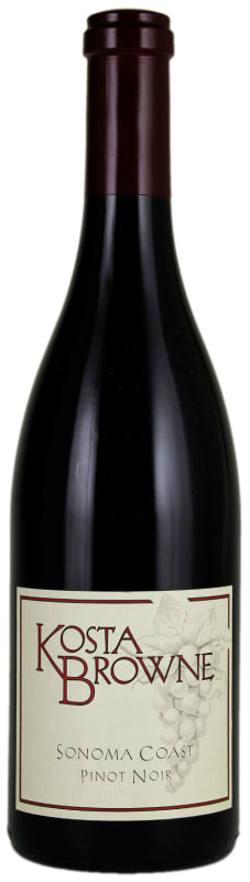 Kosta Browne Sonoma Coast Pinot Noir (stained labels) 2016 Front Bottle Shot