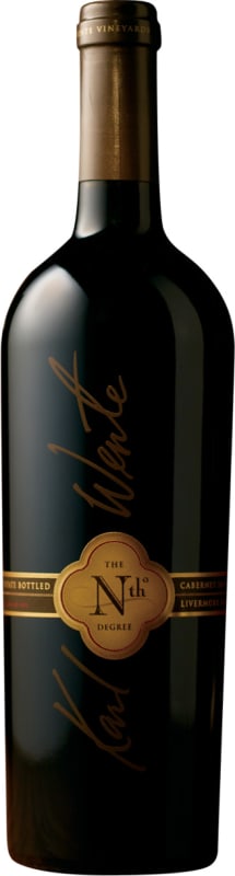 Wente The Nth Degree Cabernet Sauvignon 2012 Front Bottle Shot