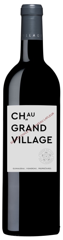 Chateau Grand Village 2021 Front Bottle Shot