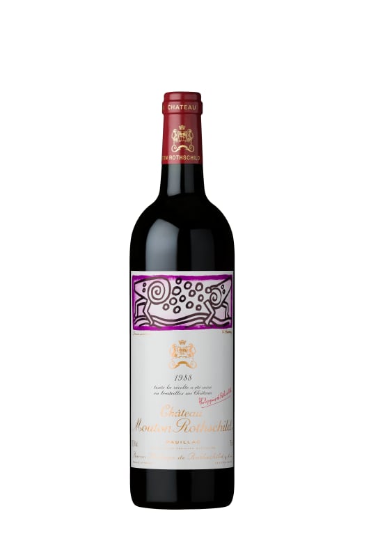 から瓶ボトルChâteau Mouton Rothschild 1988 赤 Chateau Mouton Rothschild 1988 | Wine.com