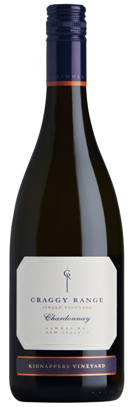 Craggy Range Winery Kidnappers Vineyard Chardonnay 2021 Front Bottle Shot