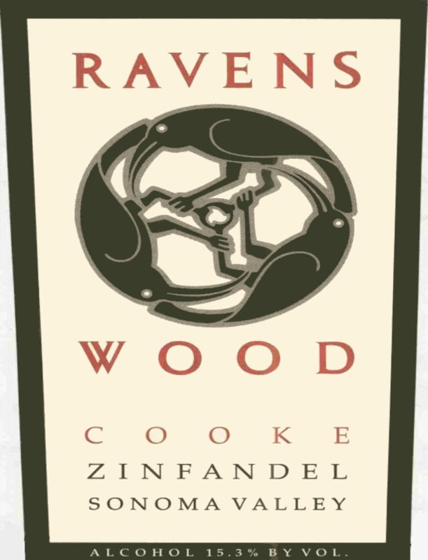 Ravenswood Cooke Vineyard Zinfandel 2001 Front Label