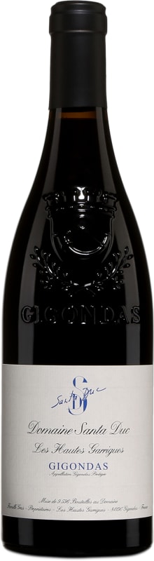 Domaine Santa Duc Les Hautes Garrigues Gigondas 2020 Front Bottle Shot