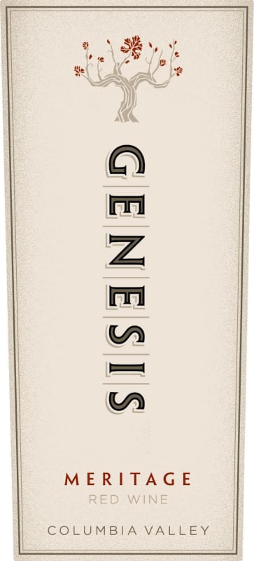 Hogue Genesis Meritage 2014 Front Label