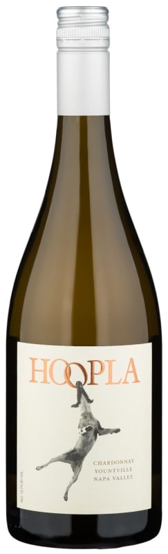 Hoopla Chardonnay 2019 Front Bottle Shot