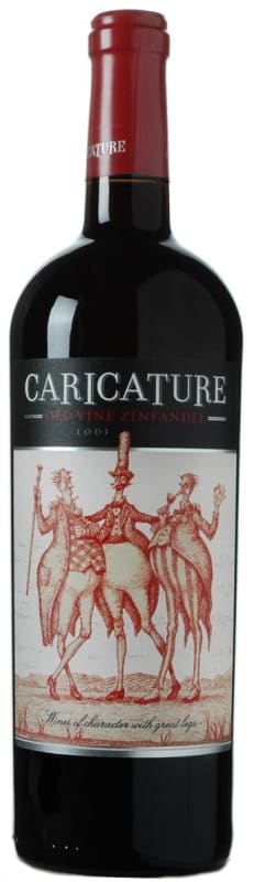 Caricature Old Vine Zinfandel 2015 Front Bottle Shot