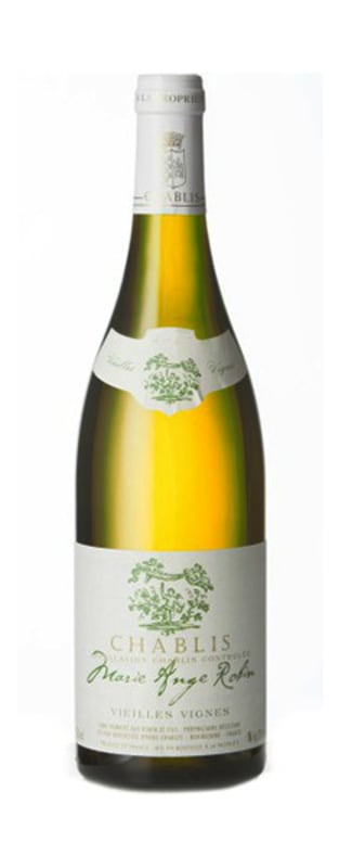Domaine Guy Robin Chablis Cuvee Marie-Ange Robin Vieilles Vignes 2019 Front Bottle Shot
