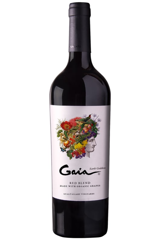 Domaine Bousquet Gaia Organic Red Blend 2018 Front Bottle Shot