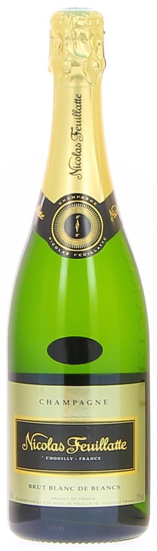 Nicolas Feuillatte Blanc de Blancs 2006 Front Bottle Shot