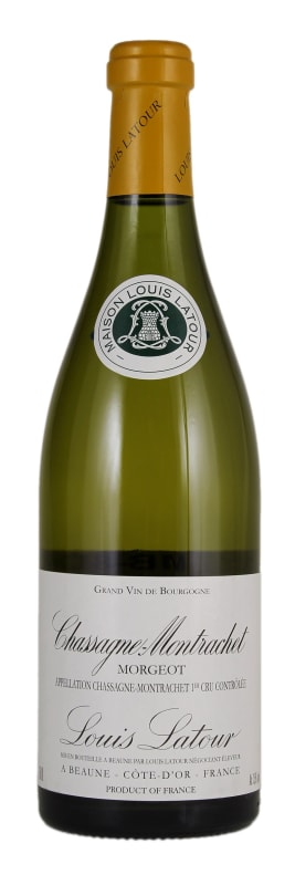 Louis Latour Chassagne-Montrachet Morgeot Premier Cru 2018 Front Bottle Shot