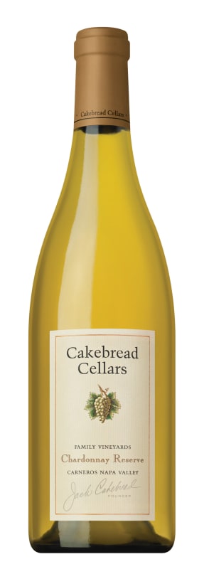 Cakebread Reserve Chardonnay 2022 Front Bottle Shot