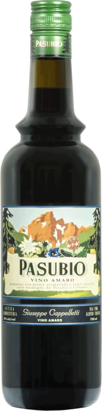 Cappelletti Pasubio Vino Amaro  Front Bottle Shot