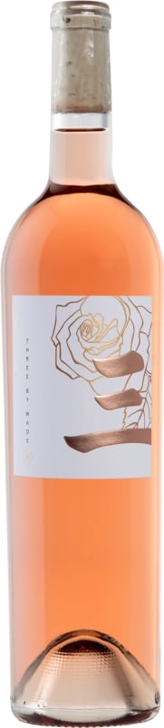 Wade Cellars Three By Wade Rose 2022 Front Bottle Shot