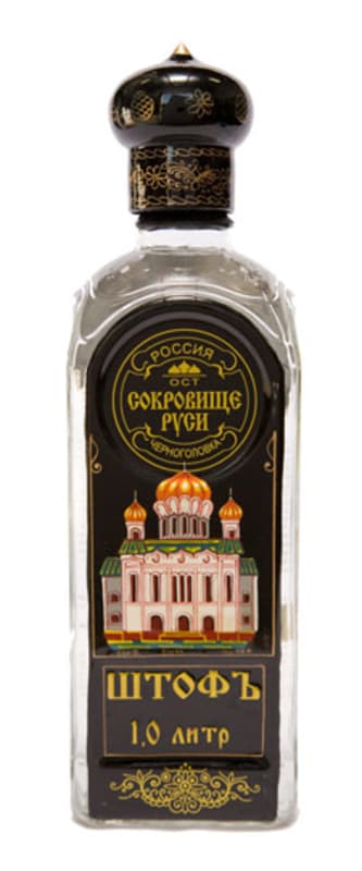 Jewel of Russia Ultra Vodka (1 Liter) Front Bottle Shot