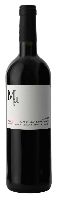 Sigalas Mm Mavrotragano-Mandilaria Red Blend 2017 Front Bottle Shot