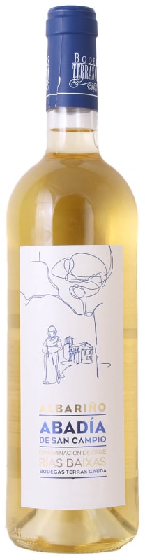 Terras Gauda Abadia de San Campio Albarino 2017 Front Bottle Shot