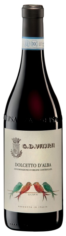 G.D. Vajra Dolcetto d'Alba 2024 Front Bottle Shot