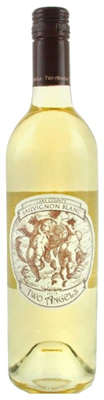 Two Angels Sauvignon Blanc 2013 Front Bottle Shot