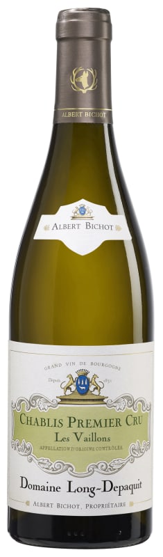 Albert Bichot Chablis Les Vaillons Premier Cru Domaine Long-Depaquit 2015 Front Bottle Shot