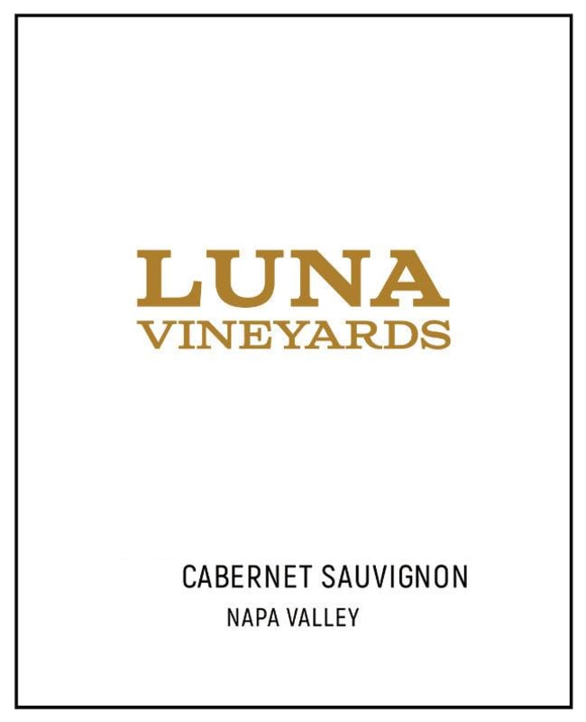 Luna Vineyards Cabernet Sauvignon 2017 Front Label