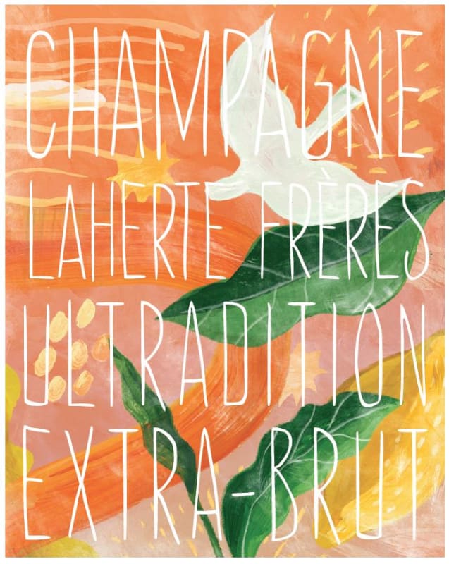 Laherte Freres Ultradition Extra Brut (375ML half-bottle) Front Label