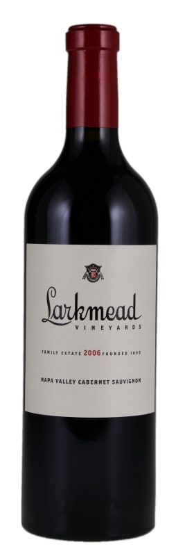 Larkmead Cabernet Sauvignon 2006 Front Bottle Shot