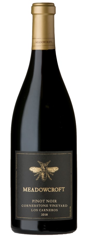 Meadowcroft Cornerstone Pinot Noir 2018 Front Bottle Shot