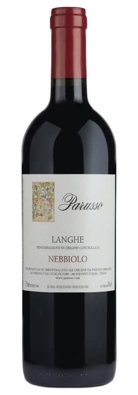 Parusso Langhe Nebbiolo 2018 Front Bottle Shot